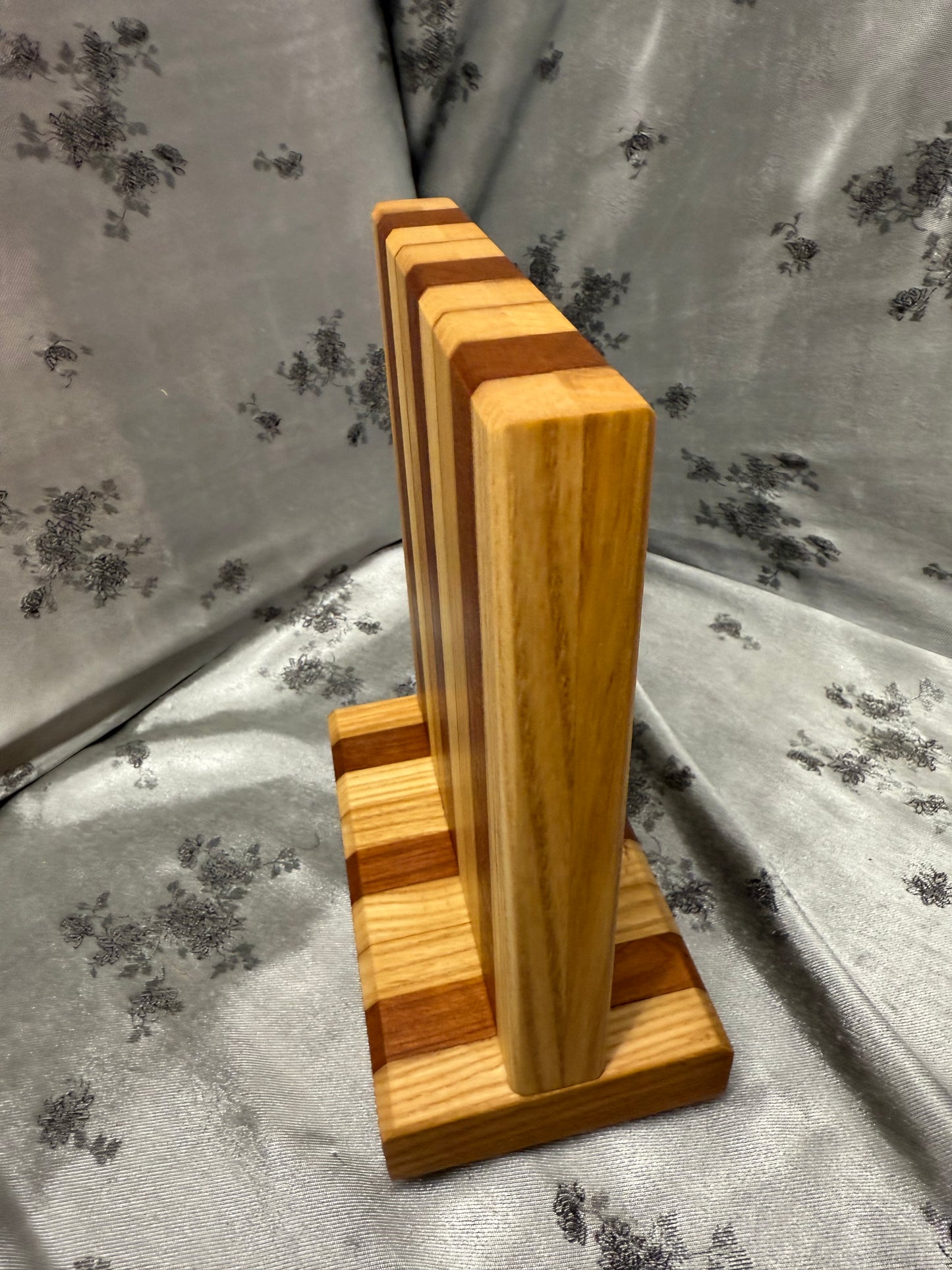Knife Block #29 - Red Oak and American Cherry