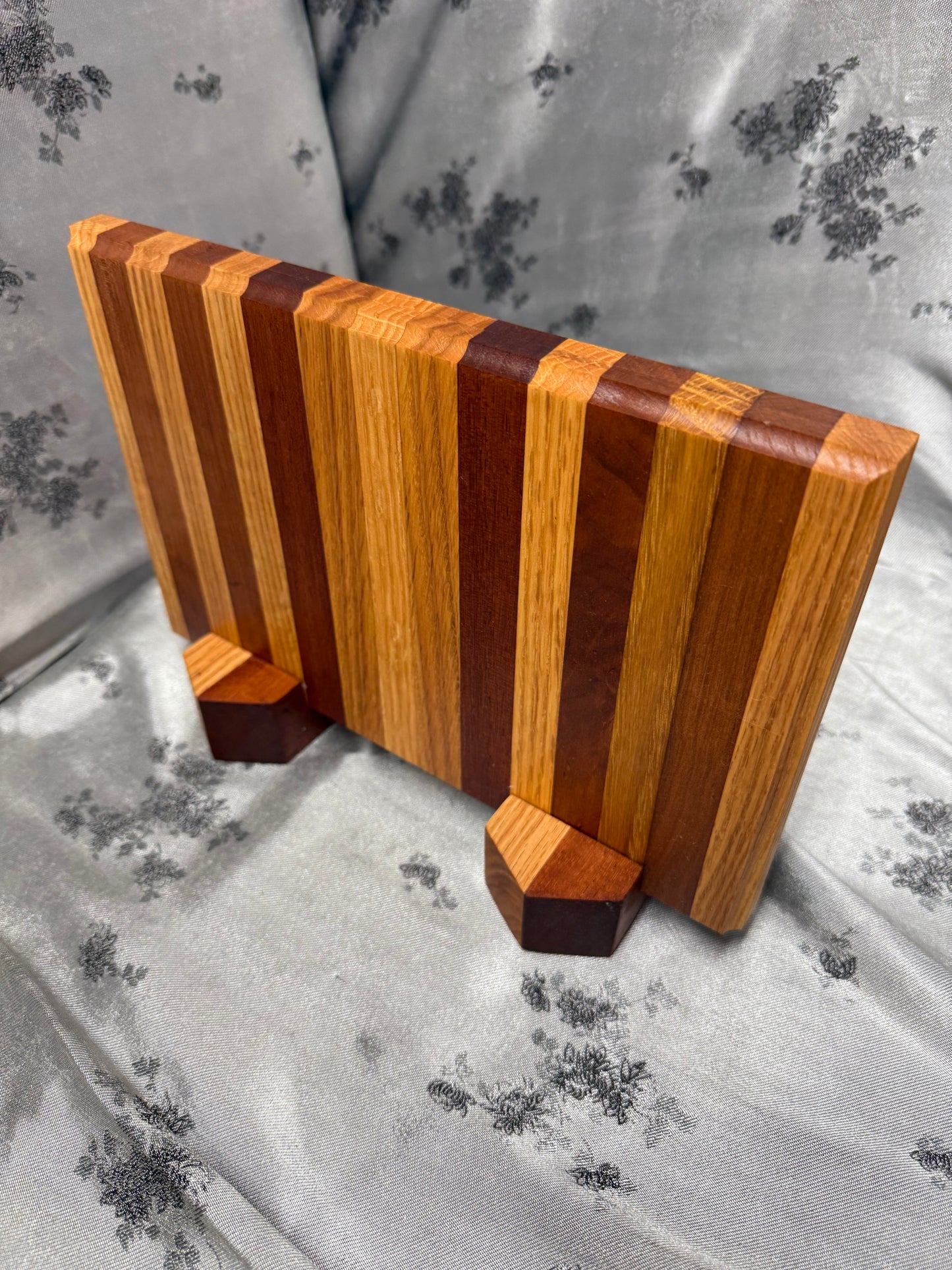 Knife Block #17 - Red Oak and American Cherry