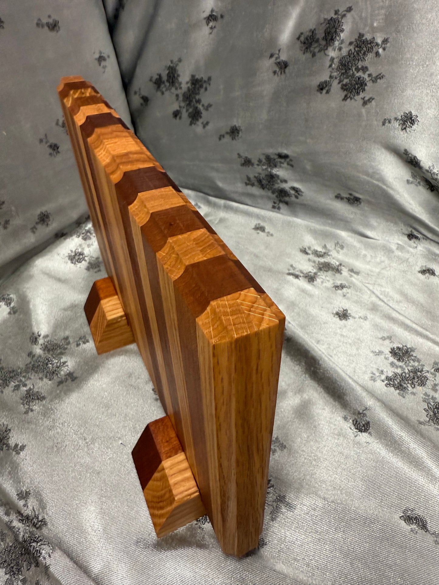 Knife Block #17 - Red Oak and American Cherry