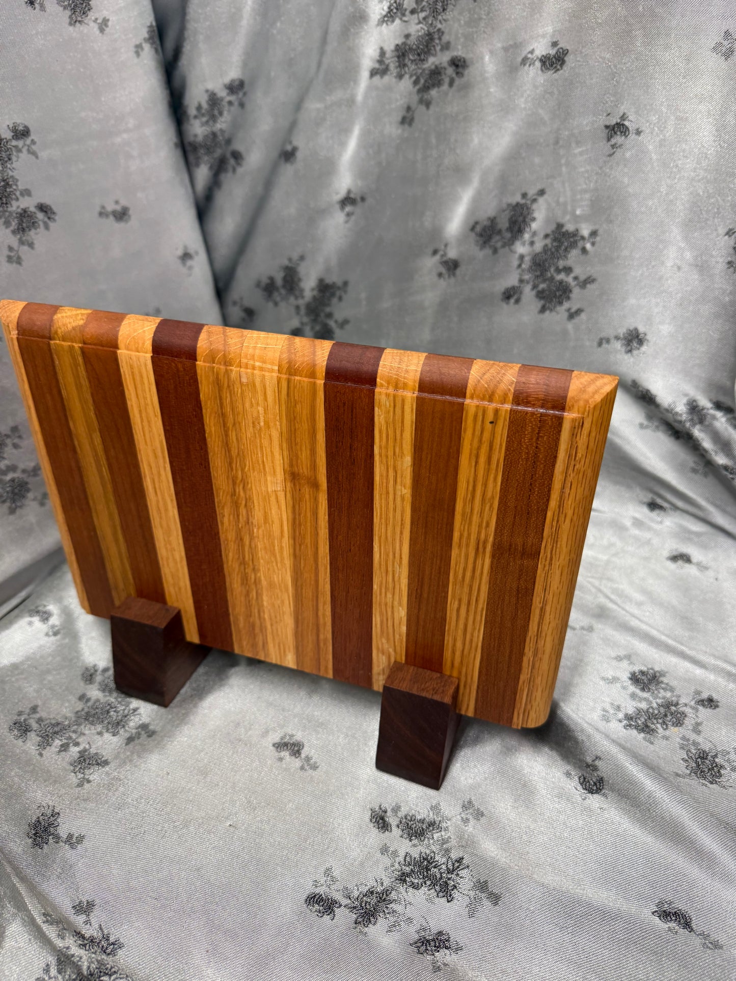 Knife Block #18 - Red Oak and American Cherry