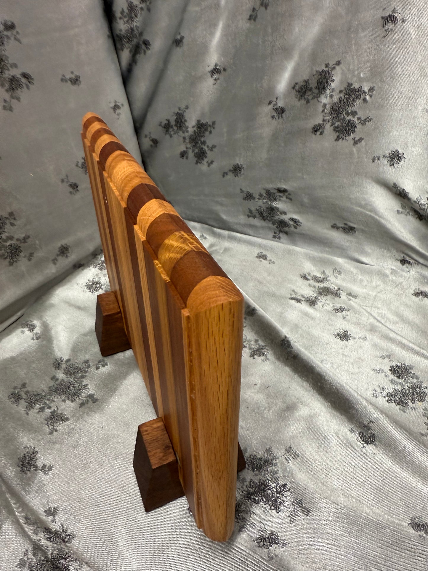 Knife Block #18 - Red Oak and American Cherry