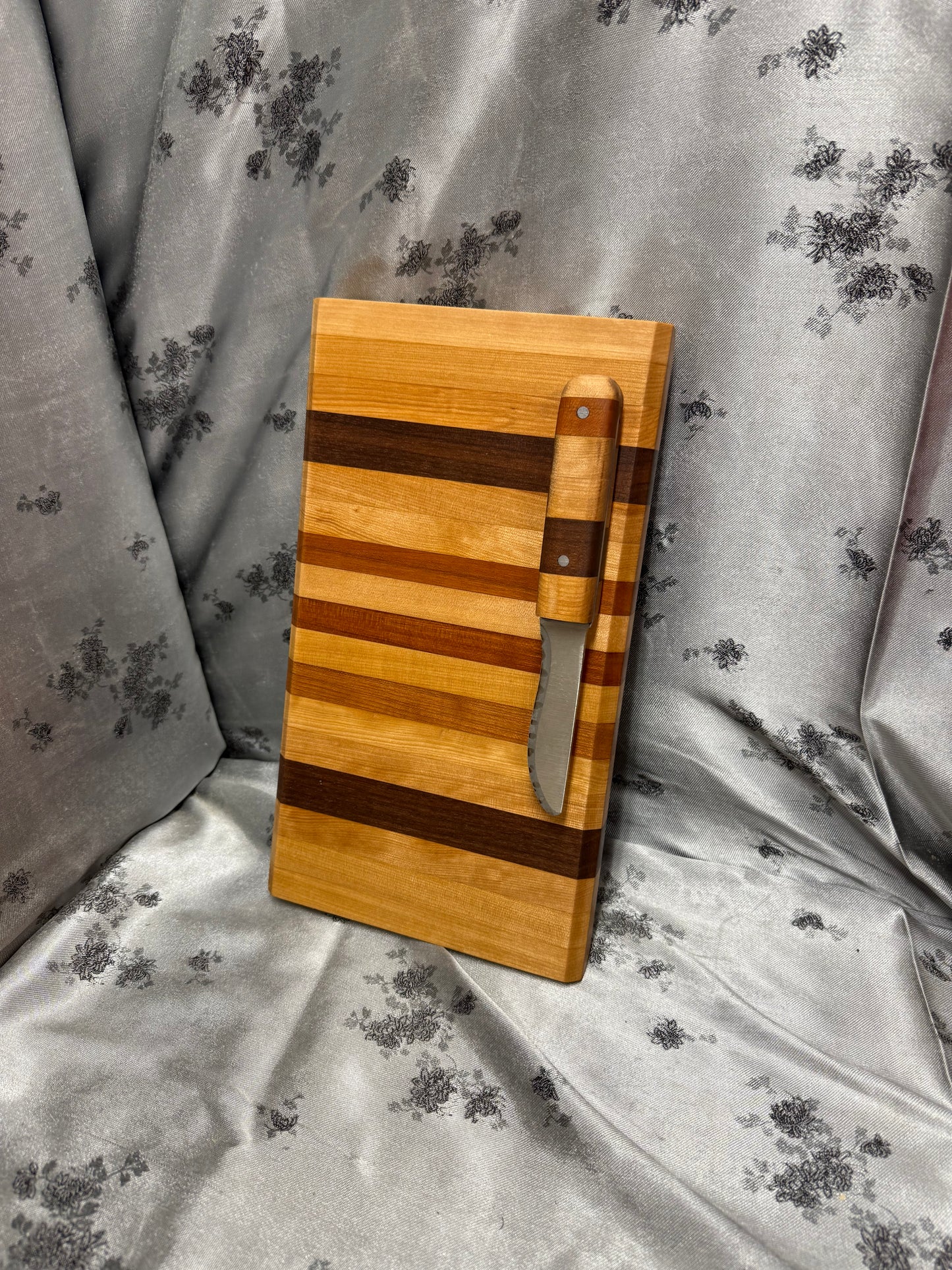 Cheese Board #4 - Maple, American Cherry and Walnut