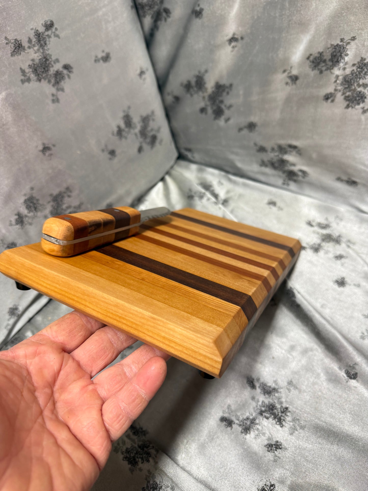 Cheese Board #4 - Maple, American Cherry and Walnut