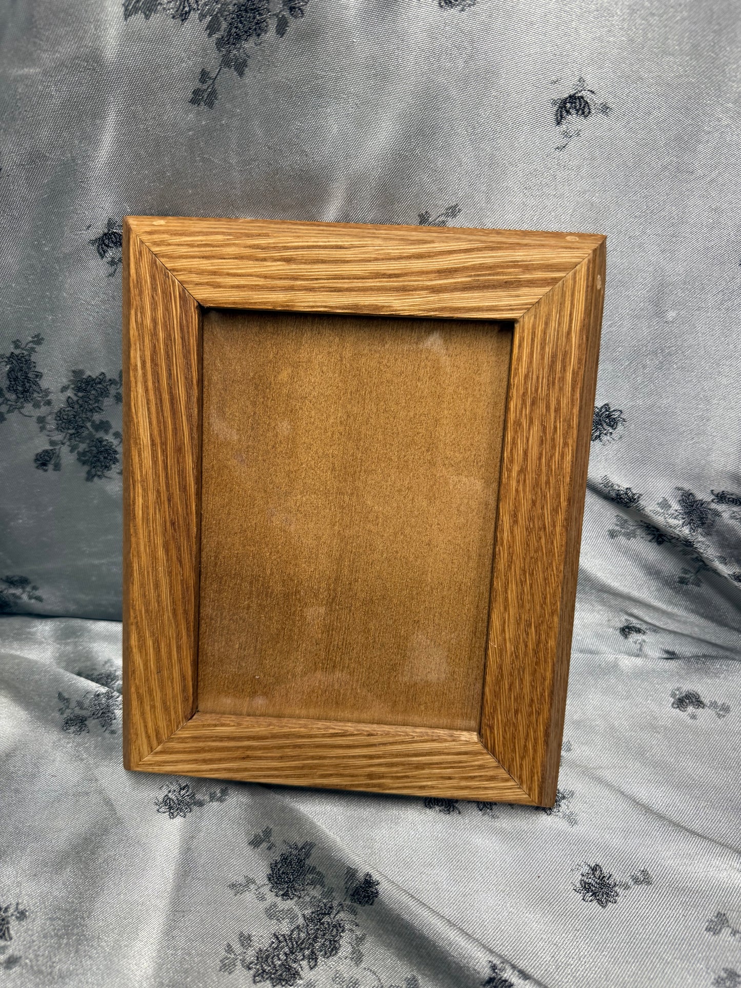 5x7 Picture Frame #49 - Red Oak with Viridian Golden Oak Stain
