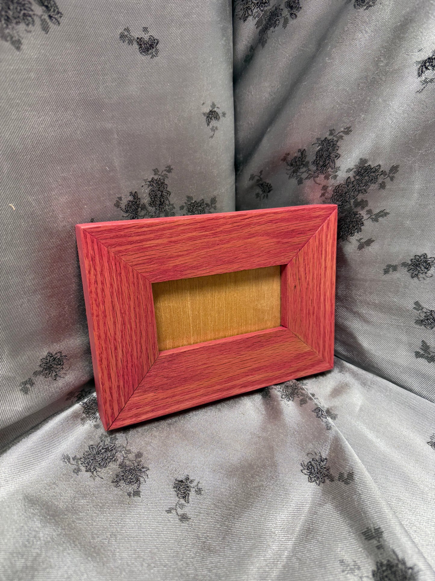 2x4 Picture Frame #50 - Red Oak with Blossom Pink Stain