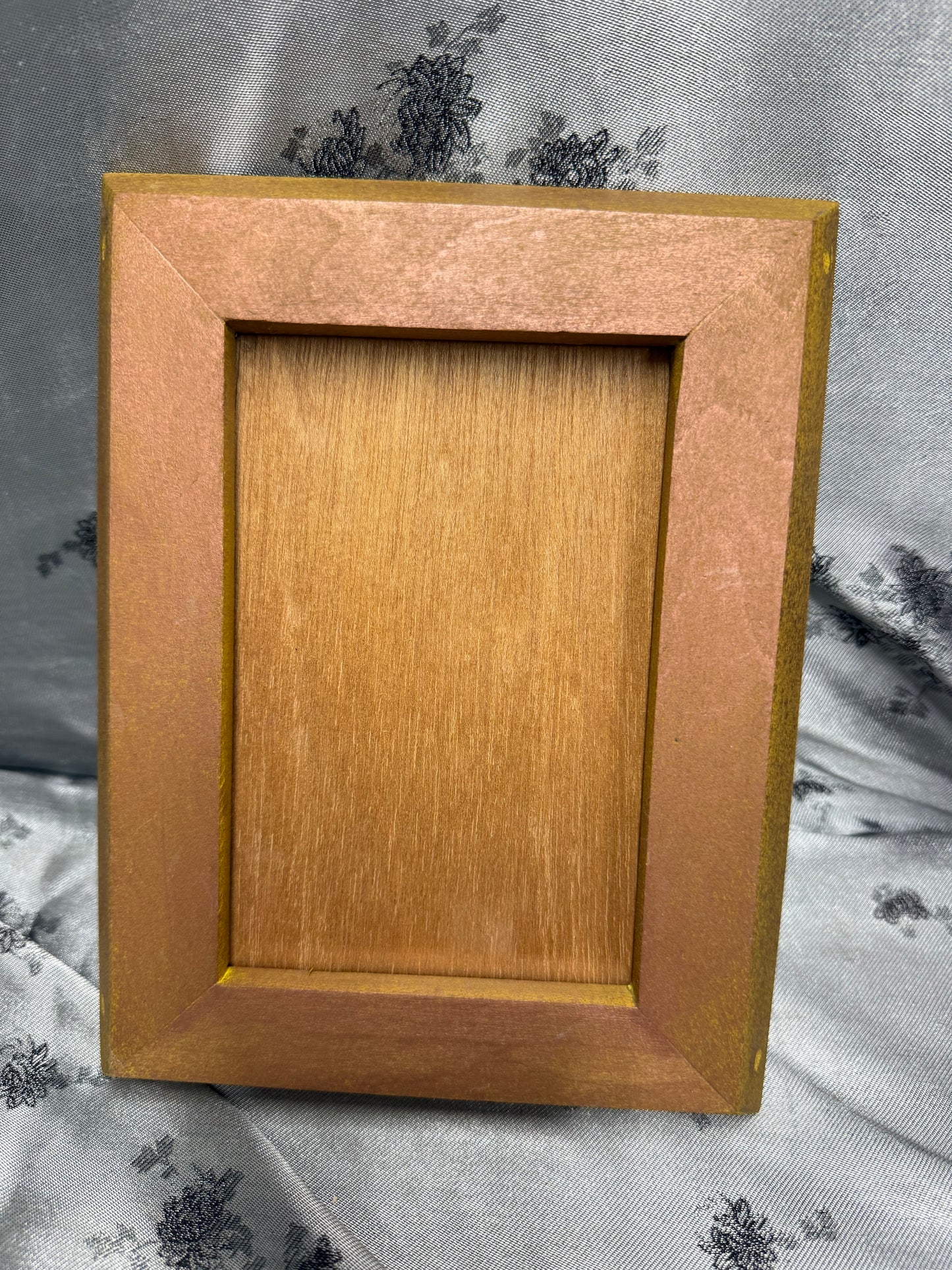 4x6 Picture Frame #59 - American Cherry with Daffodil Stain