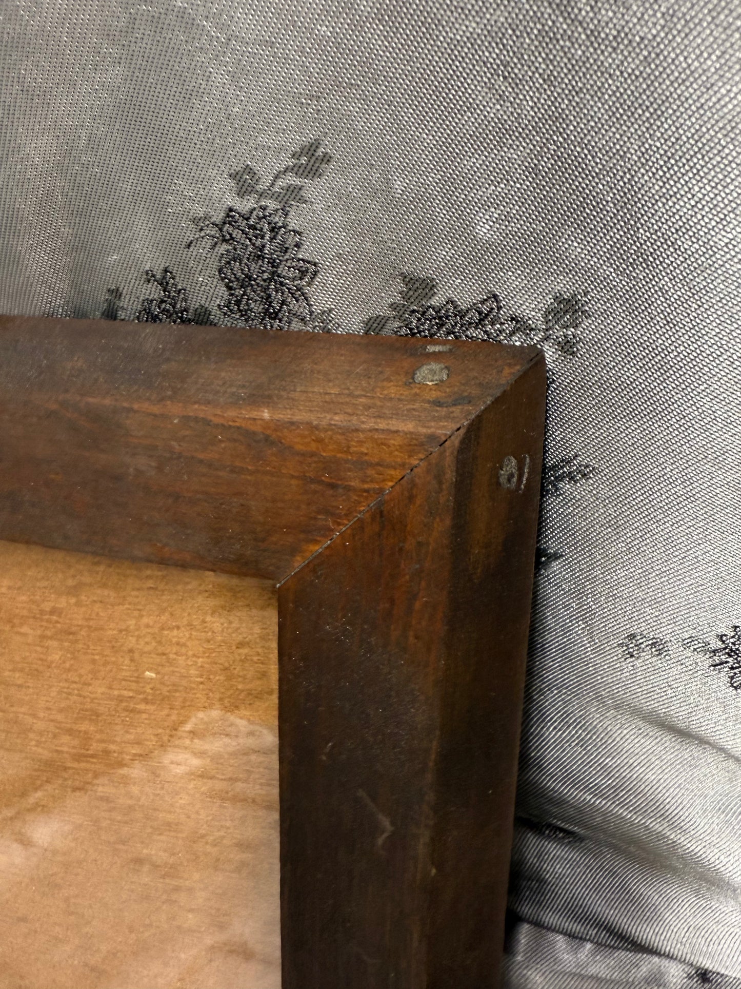 4x6 Picture Frame #60 - American Cherry with Ebony Stain