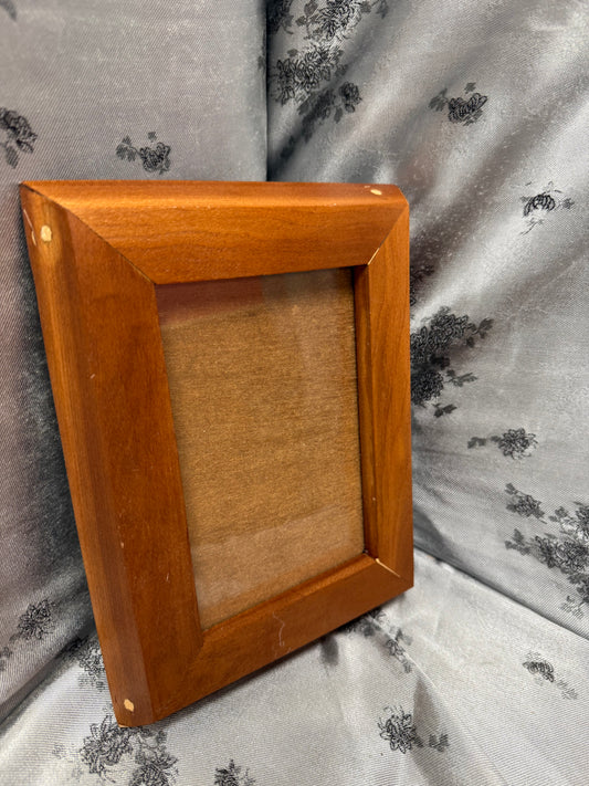 4x6 Picture Frame #61 - American Cherry with Satin Poly