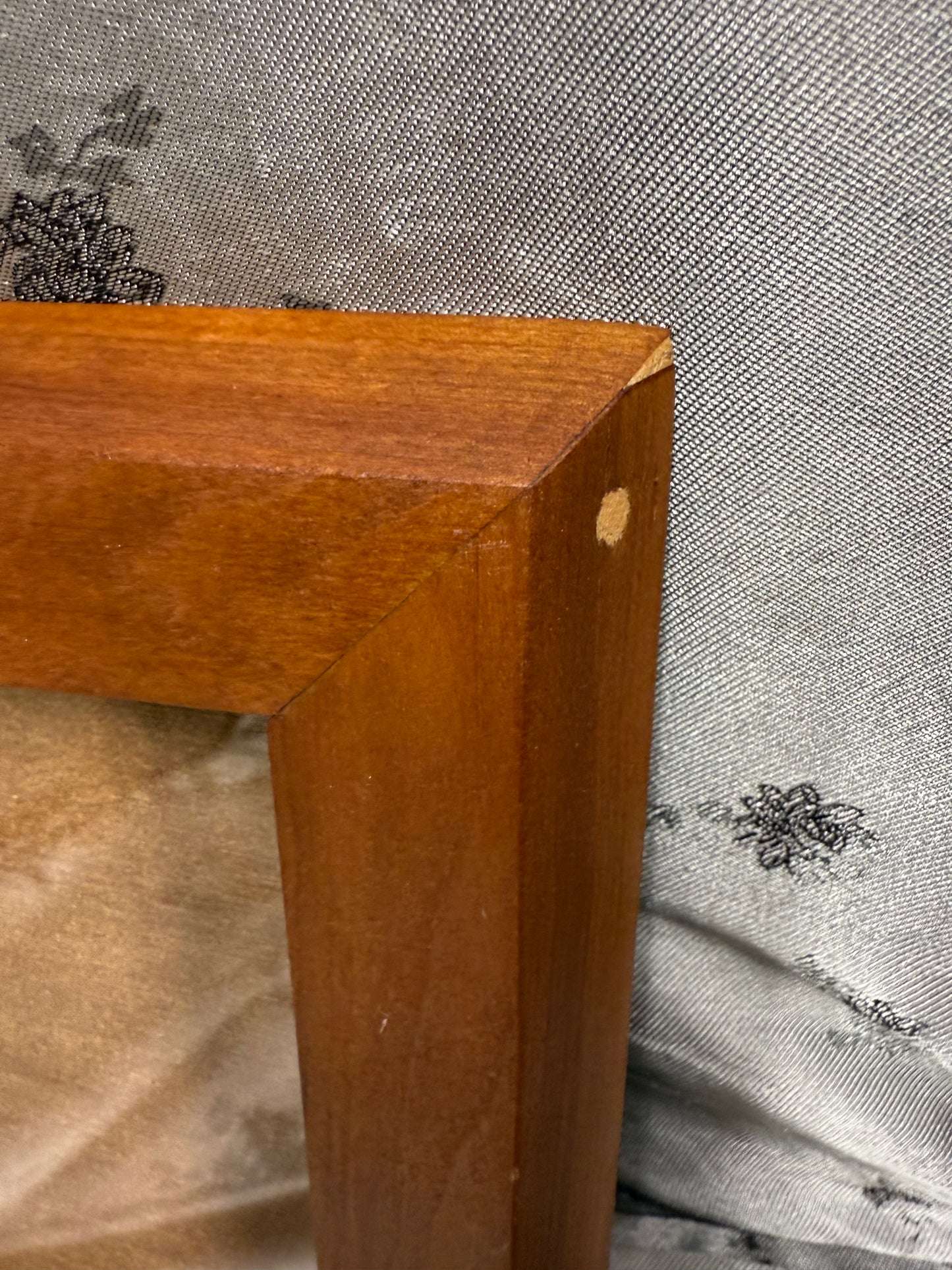 4x6 Picture Frame #61 - American Cherry with Satin Poly